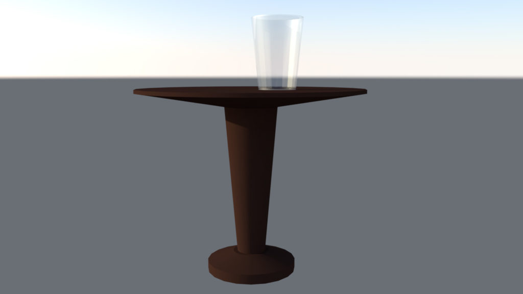 Cup and Table - 1
