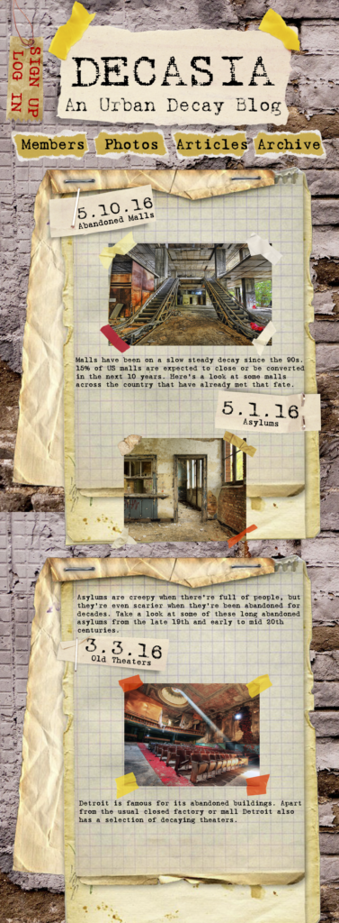 Decasia Website - Mobile