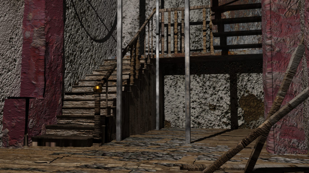 Hallway Lighting & Texturing - 1
