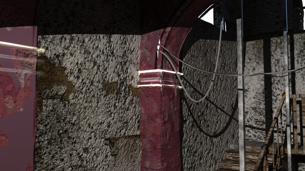 Hallway Lighting & Texturing - 3