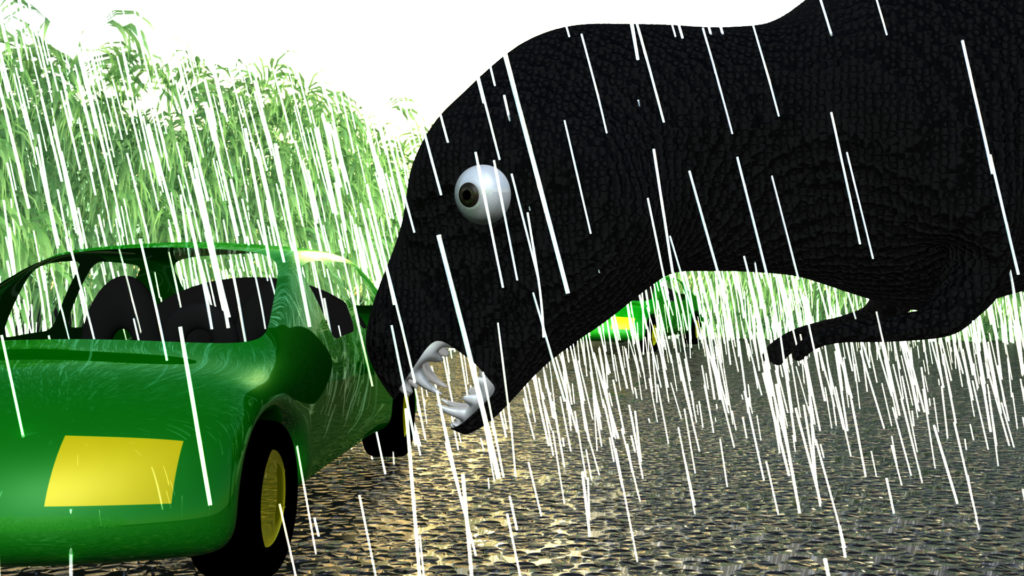 Jurassic Park Render