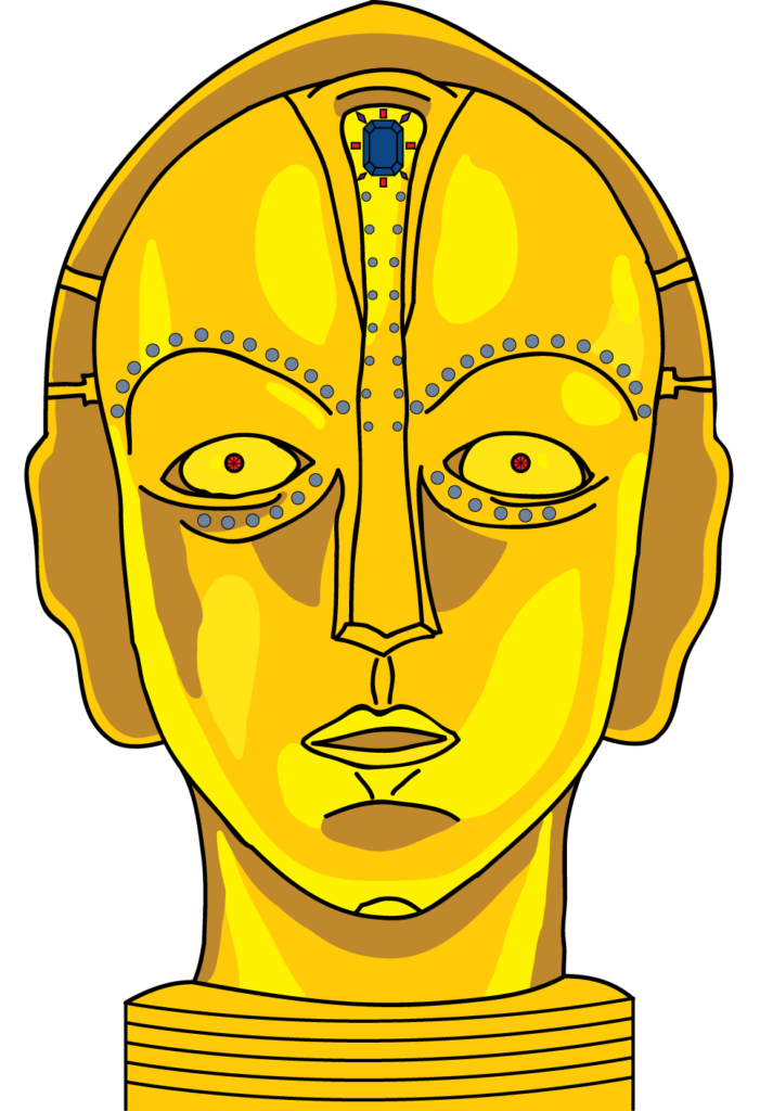 Neuromancer Head Interface Close Up