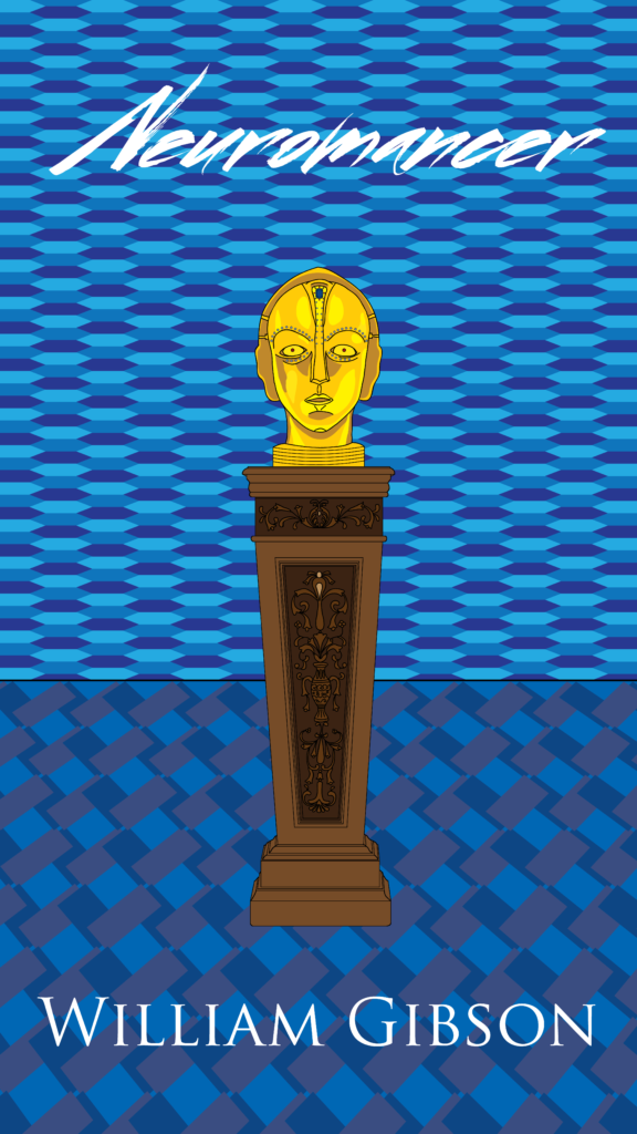 Neuromancer Book Cover Design