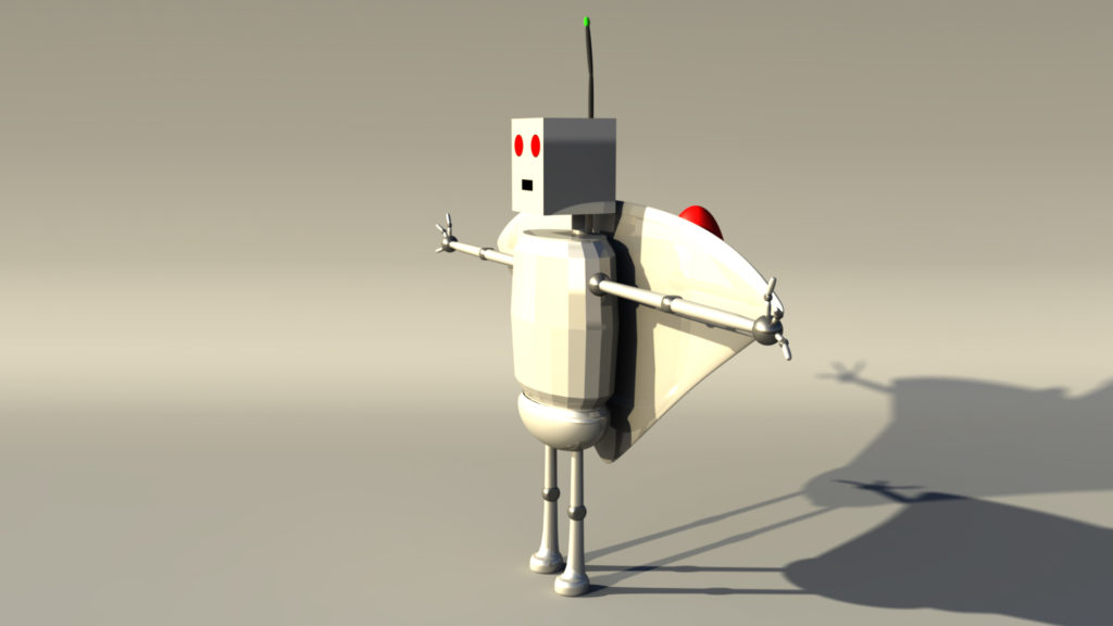 Robot 3D Model - 4