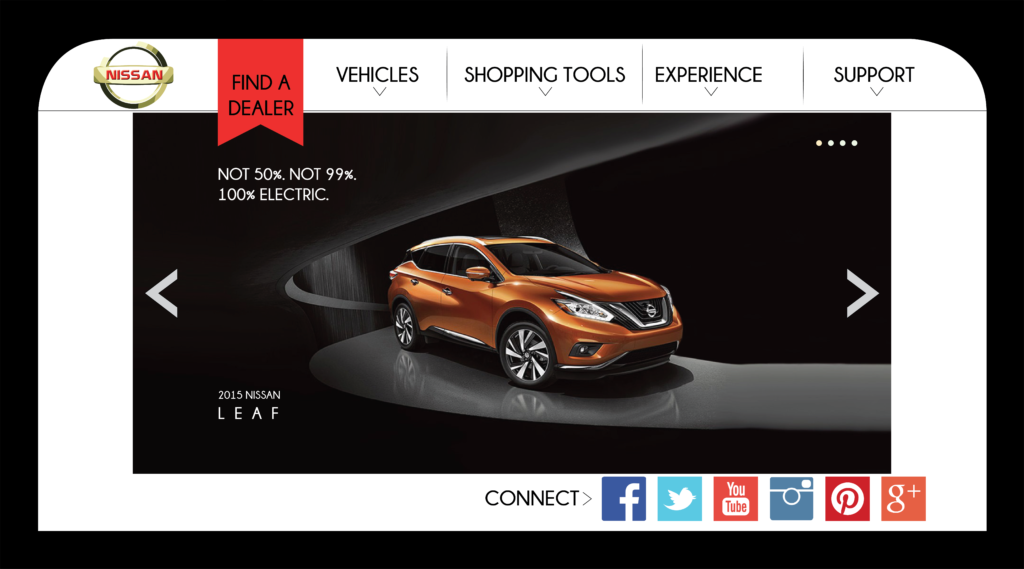 Nissan Website Concept - 4