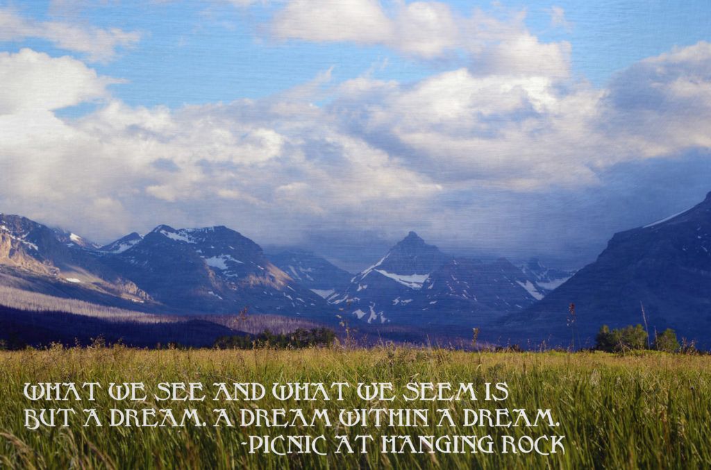 Dream Within a Dream Typography - 1