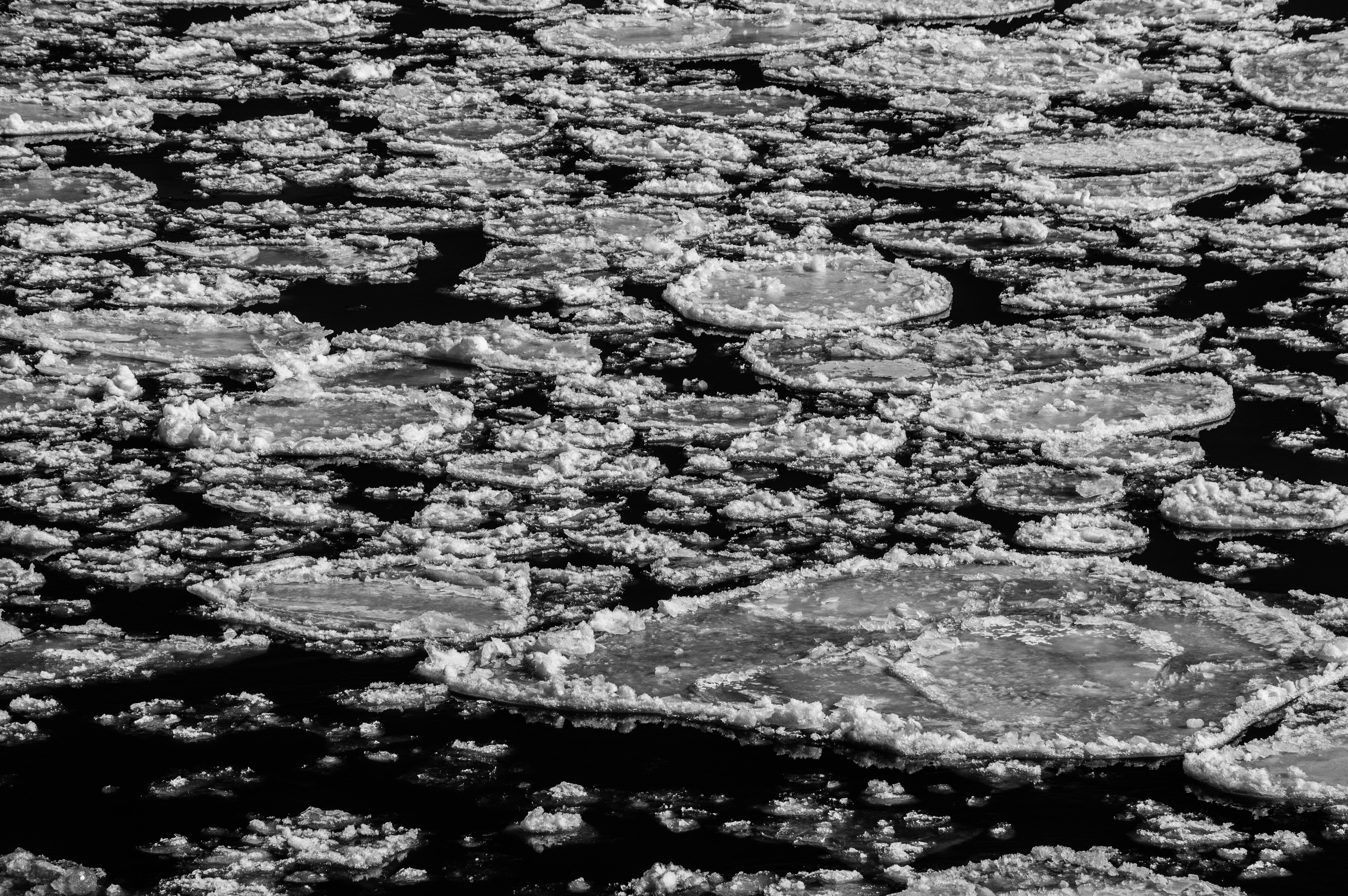 Icy Mississippi River