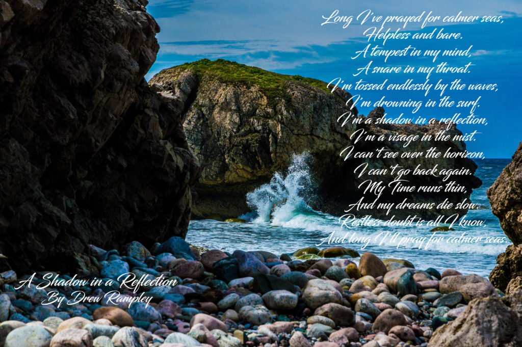 Shadow in a Reflection Typography - 2