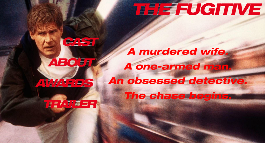 The Fugitive Movie Site Screenshot